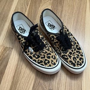 Cheetah Print Vans